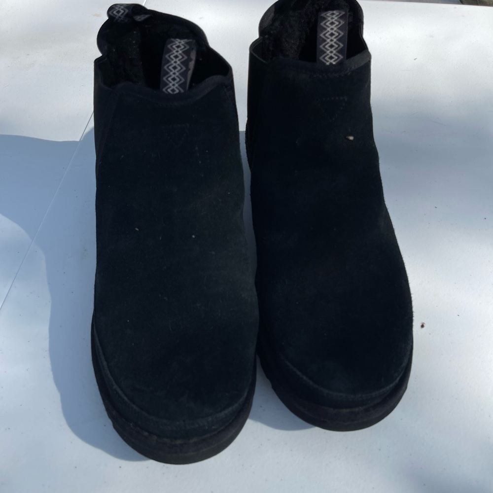 Black Suede Ugg Boots